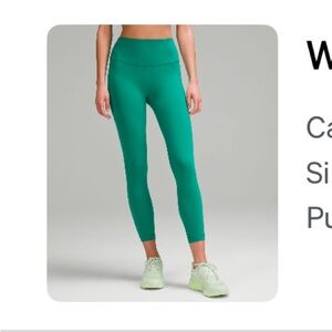 Lululemon Wunder Train High-Rise Tight 25"